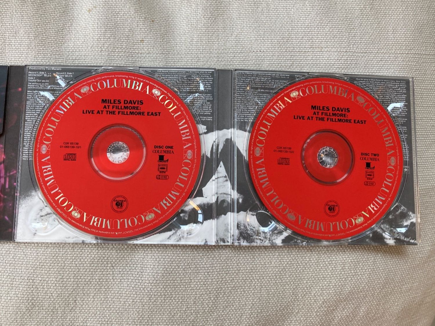 CD: CD, Miles Davis at Fillmore, Doppel-CD – Usato da Baden venduto da Yoyo1 1