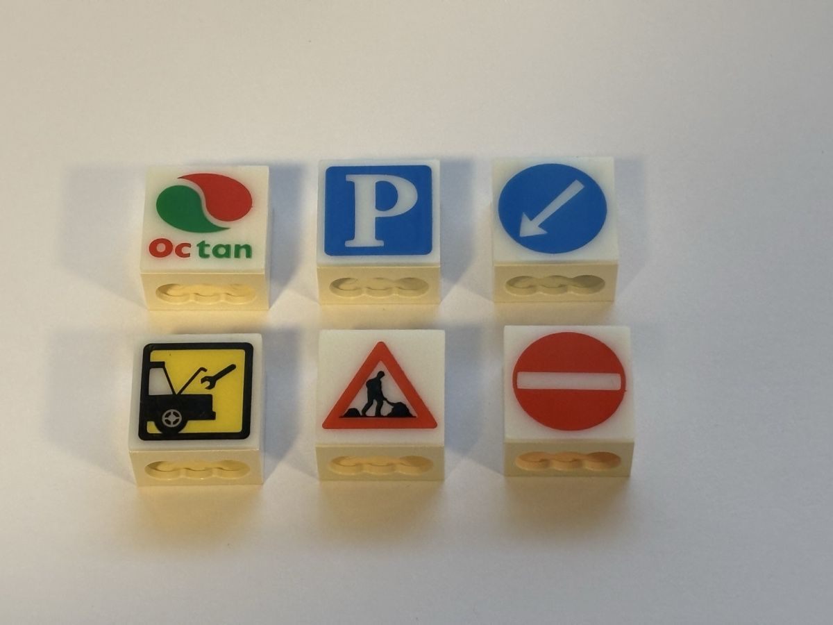 Lego Kit di costruzioni: 6x Lego System Leuchtschilder – Usato da Lengnau AG venduto da Chefe43