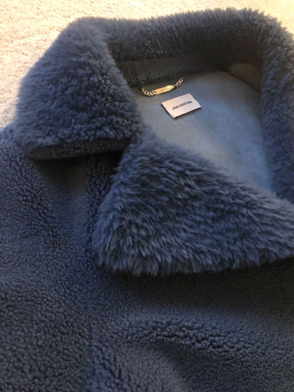 Giacche: Caban Jacke Jan Mayen Teddy Look – Usato da Meilen venduto da Antete 5