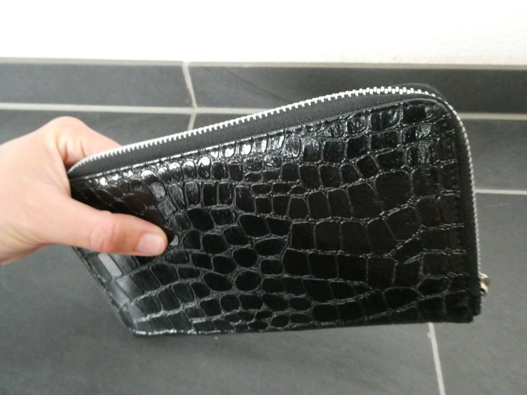 Portamonete: Portmonnaie Leder schwarz – Nuovo (secondo la descrizione) da Zürich venduto da Jo-Ma