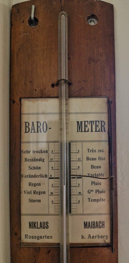 Altri elettrodomestici e apparecchi d’epoca: Antiker Barometer 94 cm hoch – Usato da Gerzensee venduto da Neggimann 1