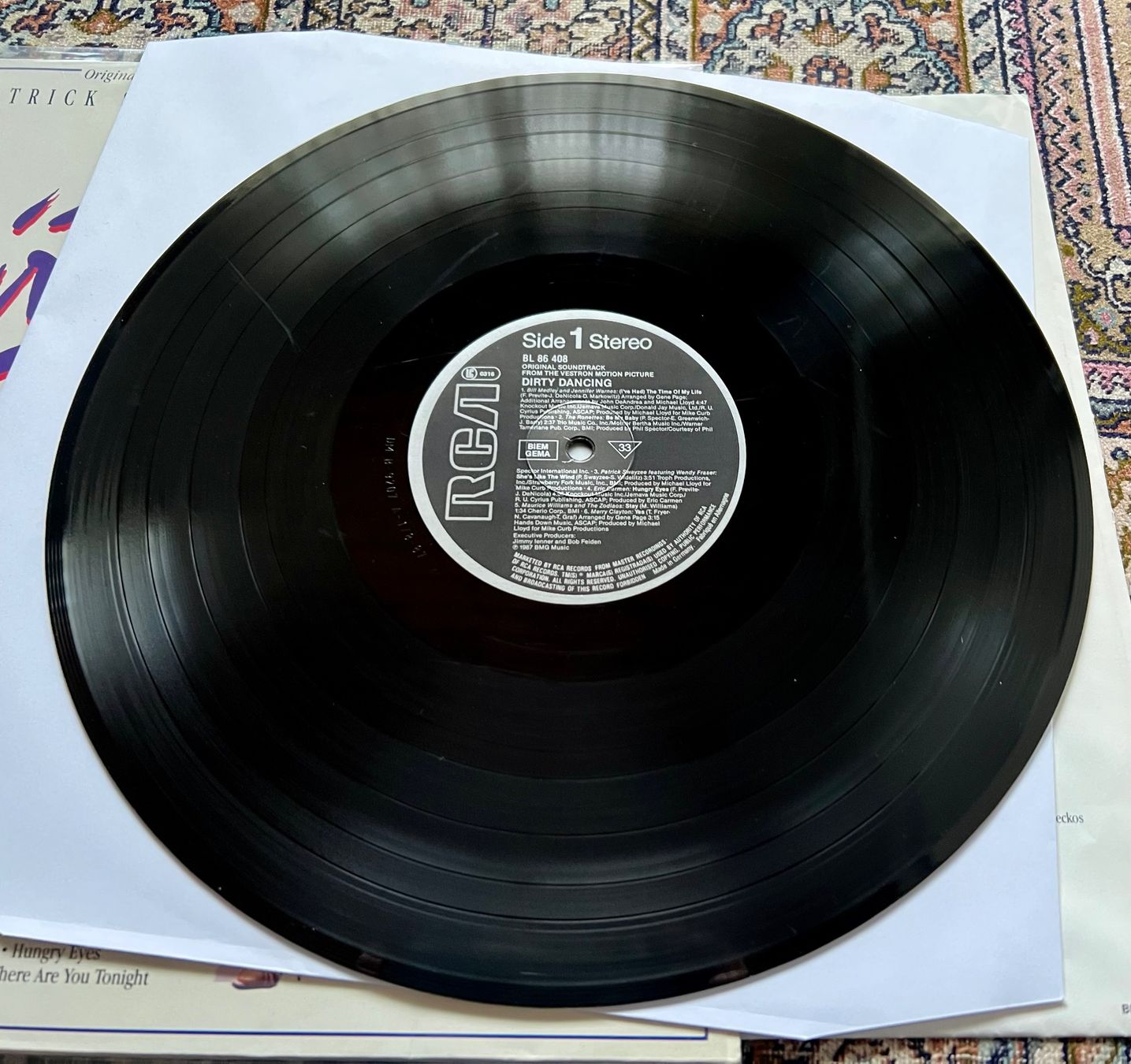 Dischi in vinile: LP Dirty Dancing - Soundtrack LP GEWASCHEN 1987 – Usato da Unterseen venduto da vinylmore 1