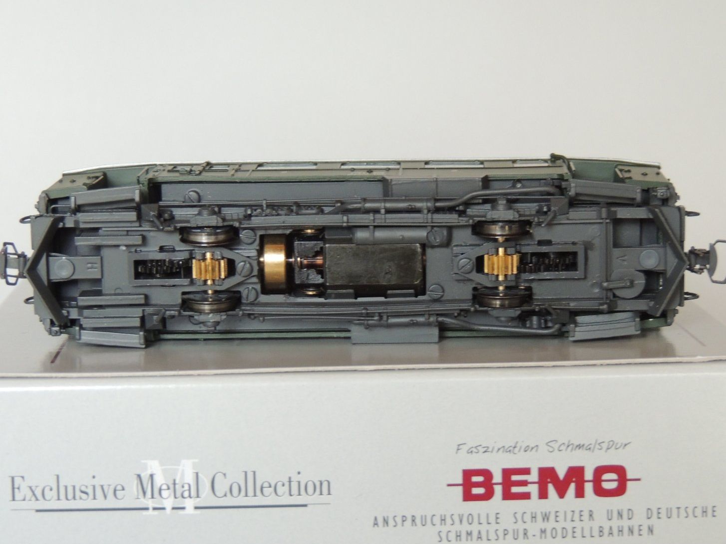 Bemo Modellini di ferrovie: BEMO RhB Benzintriebwagen BFm 2/2 150 – Nuovo e nell'imballaggio originale da Igis venduto da Lazio16 4