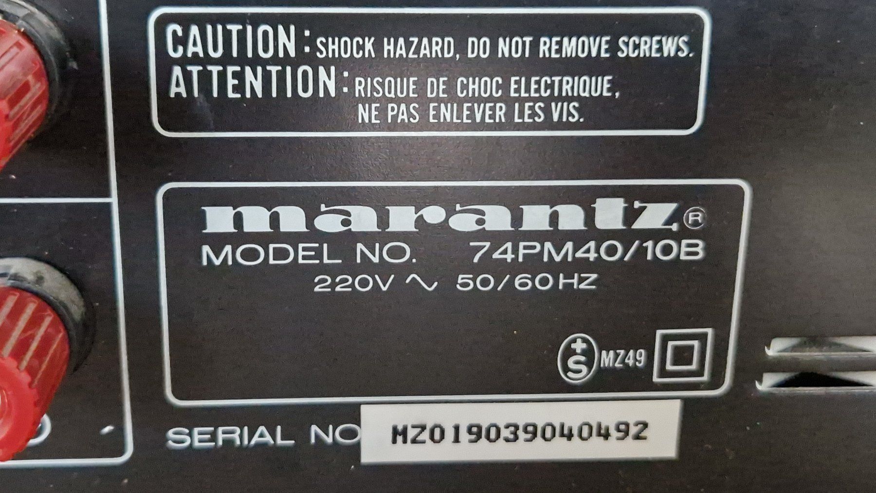 Marantz Amplificatori: Marantz PM40SE Vollverstärker – Usato da Zürich venduto da Milarit1 4
