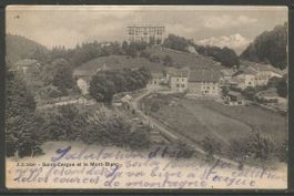 Carte P de 1905 ( Saint-Cergue et le Mont-Blanc )