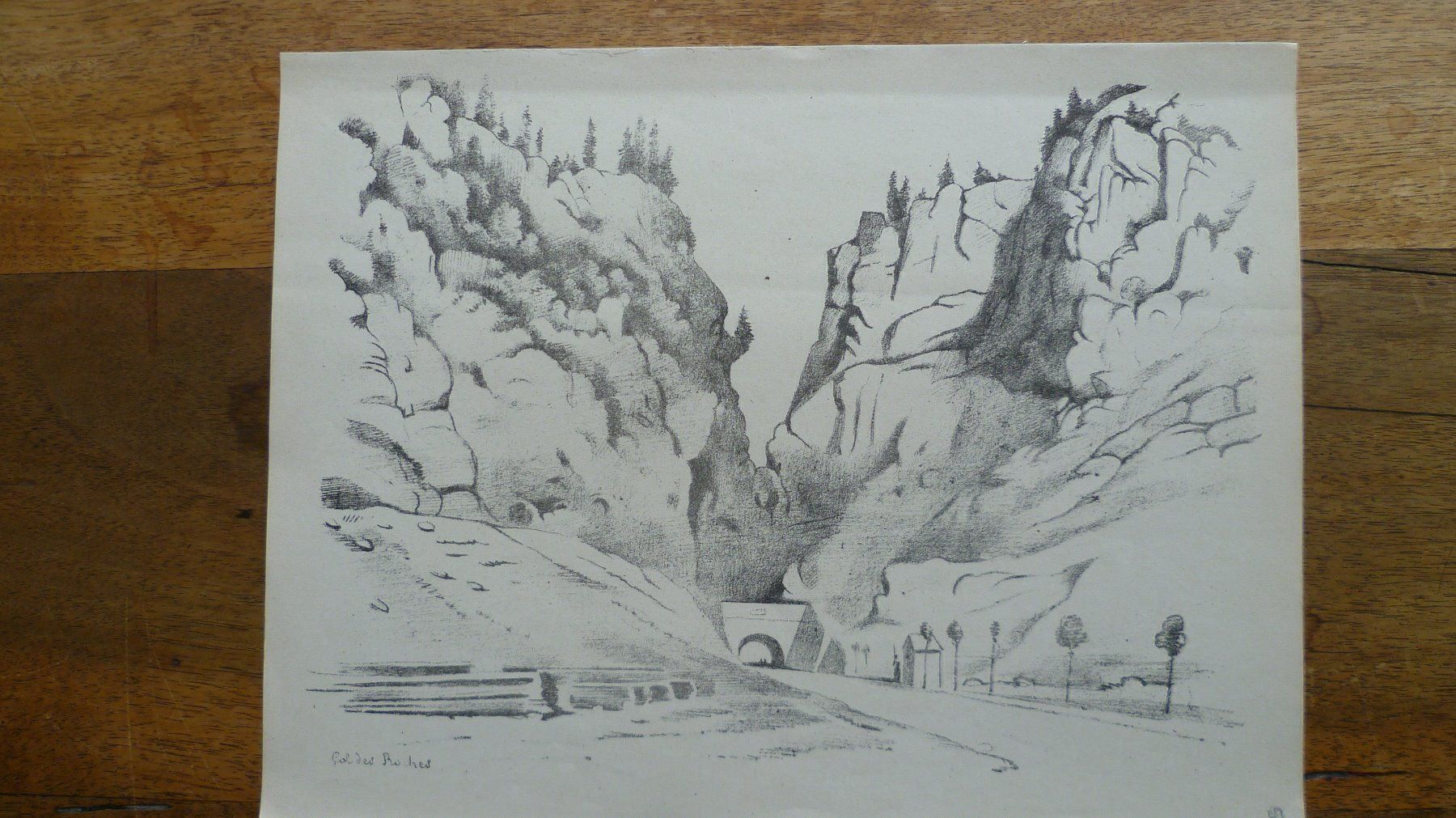 Grafica & Litografie: COL DES ROCHES – Nuovo (secondo la descrizione) da Bevaix venduto da bohrap