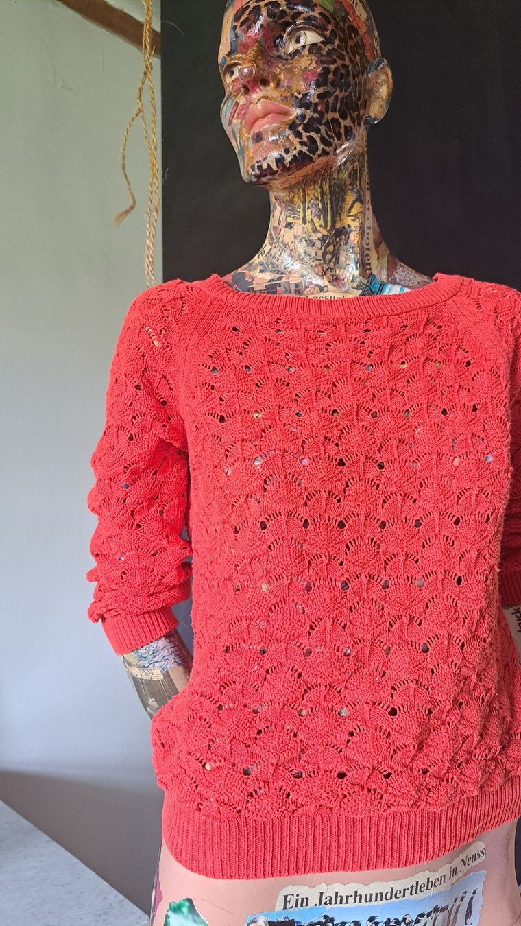 Zara Pulls & Sweat-shirts: ZARA KNIT Lochstrick Pullover Pulli S 36 38  – D'occasion à Mollis par Fauchi99