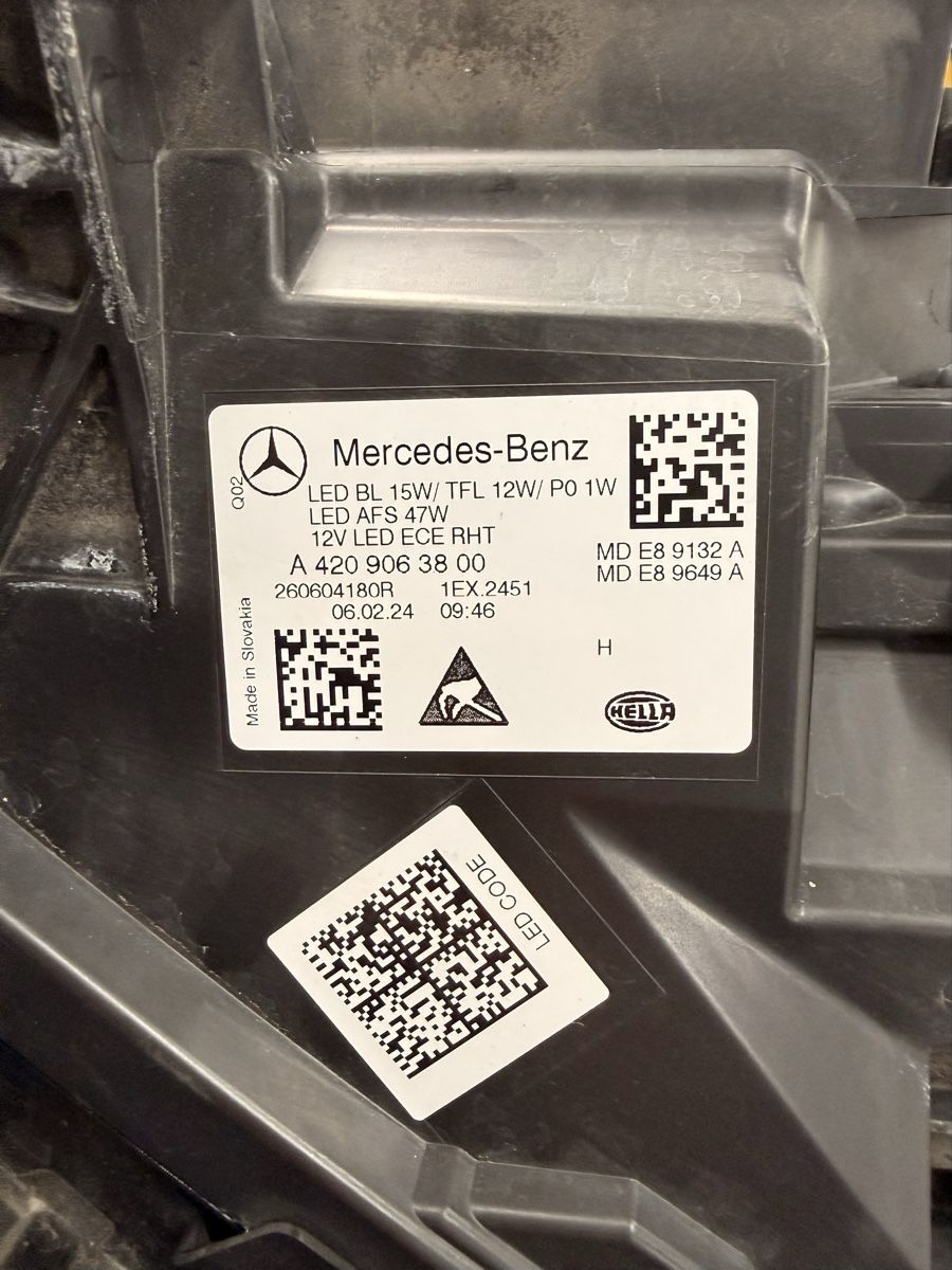 Mercedes-Benz Scheinwerfer: MERCEDES-BENZ CITAN Scheinwerfer Links – Gebraucht aus Grafenried von ErnstEggerAG 4