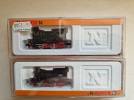 2 locomotives à vapeur 