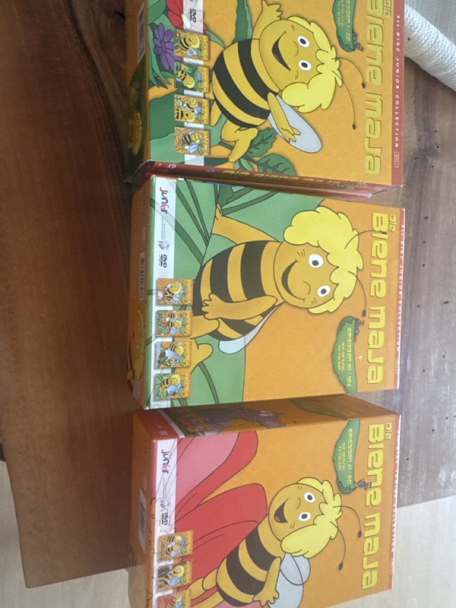 Tutti i DVDs: Die Biene Maja Junior Boxen – Usato da Solothurn venduto da Alex702