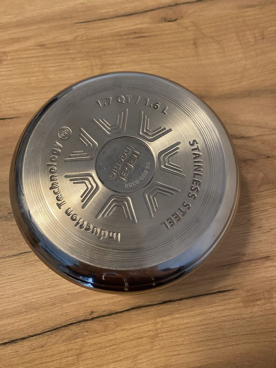Tefal Pentole: Edelstahltopf Tefal mit Glasdeckel 16cm – Nuovo (secondo la descrizione) da Zürich venduto da _cns_ 4