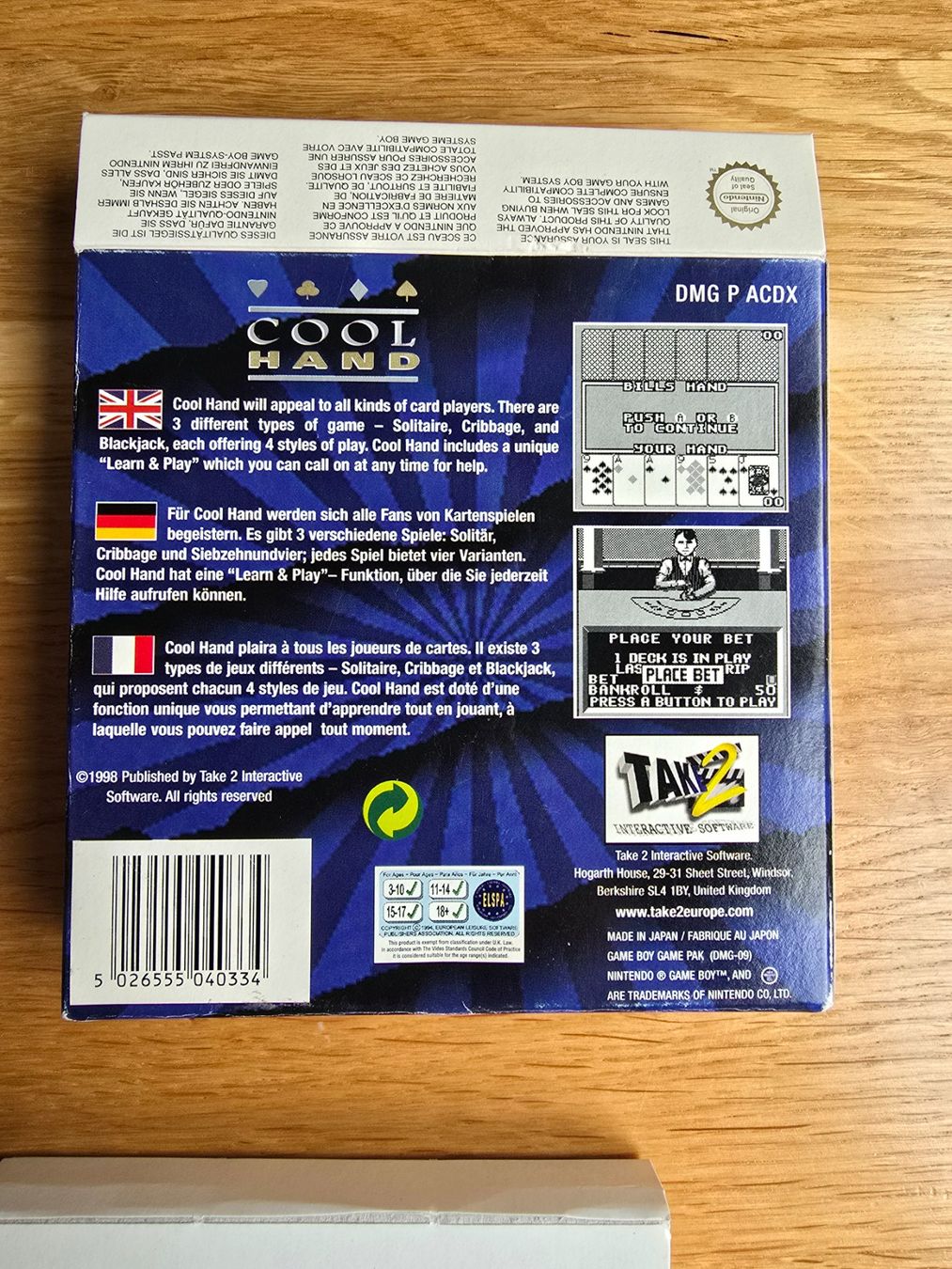 Nintendo Giochi: Nintendo Gameboy/ Cool Hand/OVP – Usato da Sursee venduto da Elian91 4