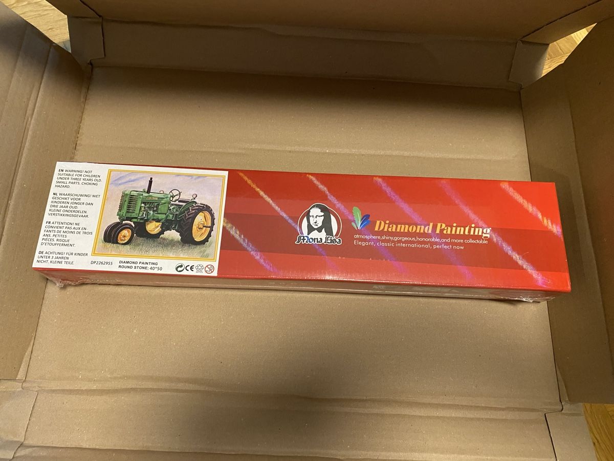 Kits de loisir créatif: Neues Diamond Painting Set Oldtimer Traktor  – Neuf avec emballage d'origine à Zizers par dalaub 1