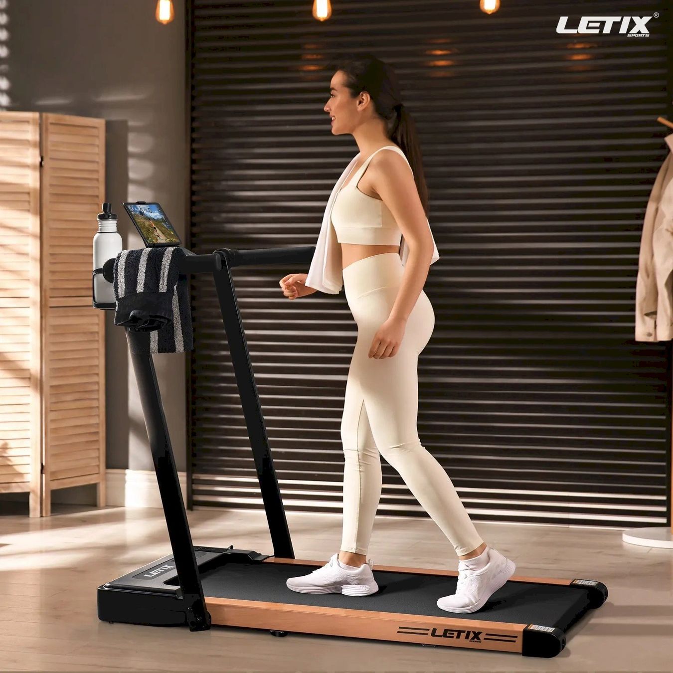 Hometrainer: Elektrisches Laufband FoldPro Holz-Optik – Neu und originalverpackt aus Bottighofen von zaap 6