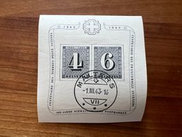 CH  1943  Block gest.  (5879)