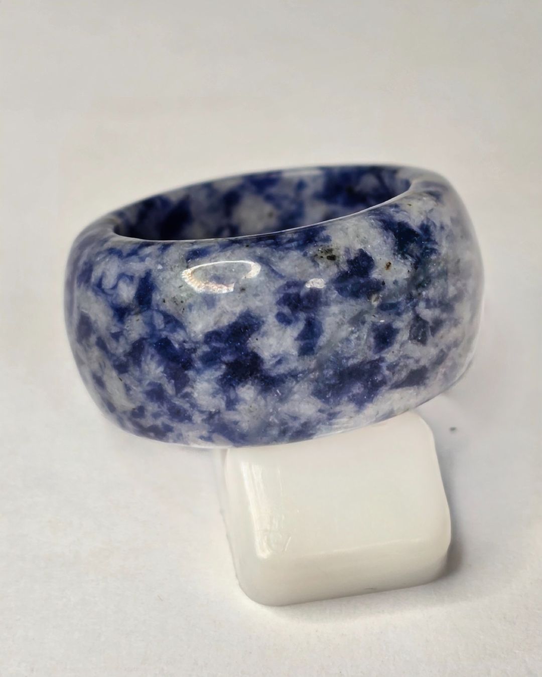 Anelli: Sodalite Fullstone Fingerring – Nuovo (secondo la descrizione) da Zürich venduto da benedikt12 8