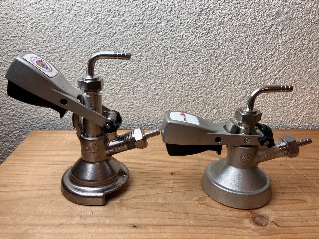 Rubinetteria: 2 Stk. Micro Matic Bier KEG Zapfhahn Hebelgriff – Usato da Fislisbach venduto da Promo 5