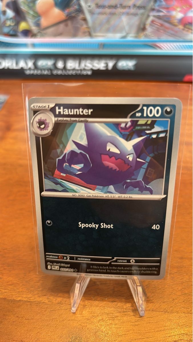 Pokémon Carte collezionabili: Pokemon Haunter Karte - Spooky Shot – Usato da Dietikon venduto da PokemonSwissSpotify