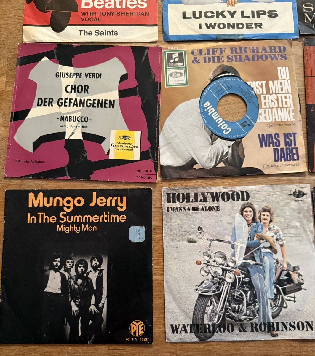 Dischi in vinile: The Beatles - Santana - Schiwago Single Sammlung – Usato da Goldach venduto da Messerguru 4