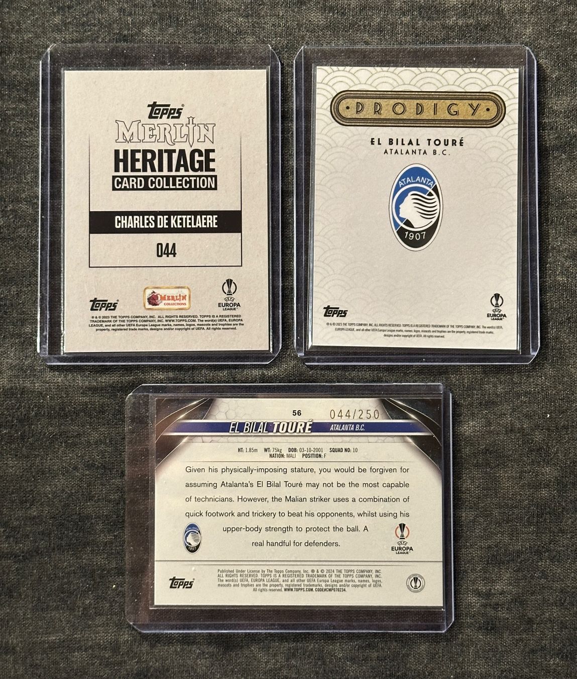 Topps Carte collezionabili: ATALANTA BERGAMO SAMMLUNG – Usato da Binz venduto da Cediboy 2