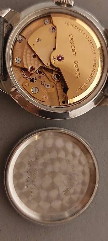 Swiss Orologi: Belle montre Automatic Ernest Borel Society défectueuse – Difettoso da Rolle venduto da mro_5nyk 3