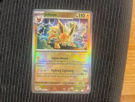 Pokemon Jolteon Pokeball Prismatic Evolutions near Mint