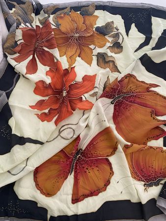 Seiden Foulard 🌸