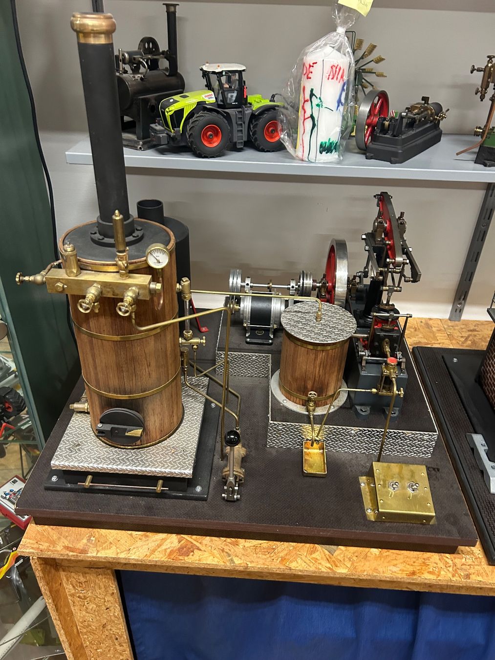 Kit di modellismo & Modellini statici: Stuart Beam Dampfmaschine mit Kohlekessel – Usato da Altdorf SH venduto da Rosebowl 8