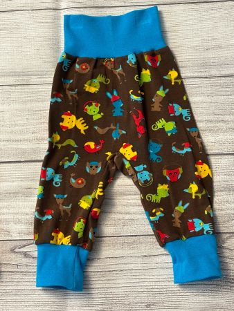 Tiere Pumphose  Mitwachshose Gr. 56/62 Neu
