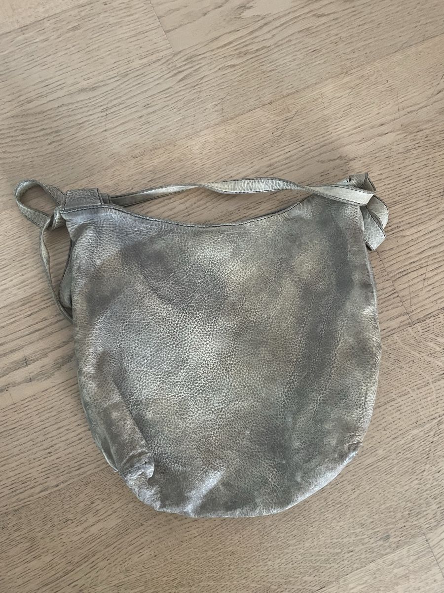 Borse da donna: Numero 10 Ledertasche, hellgrau, Made in Italy! – Usato da Wetzikon ZH venduto da phare 1
