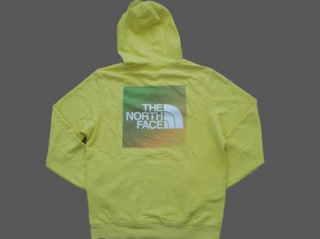 North Face yellow Hoodie