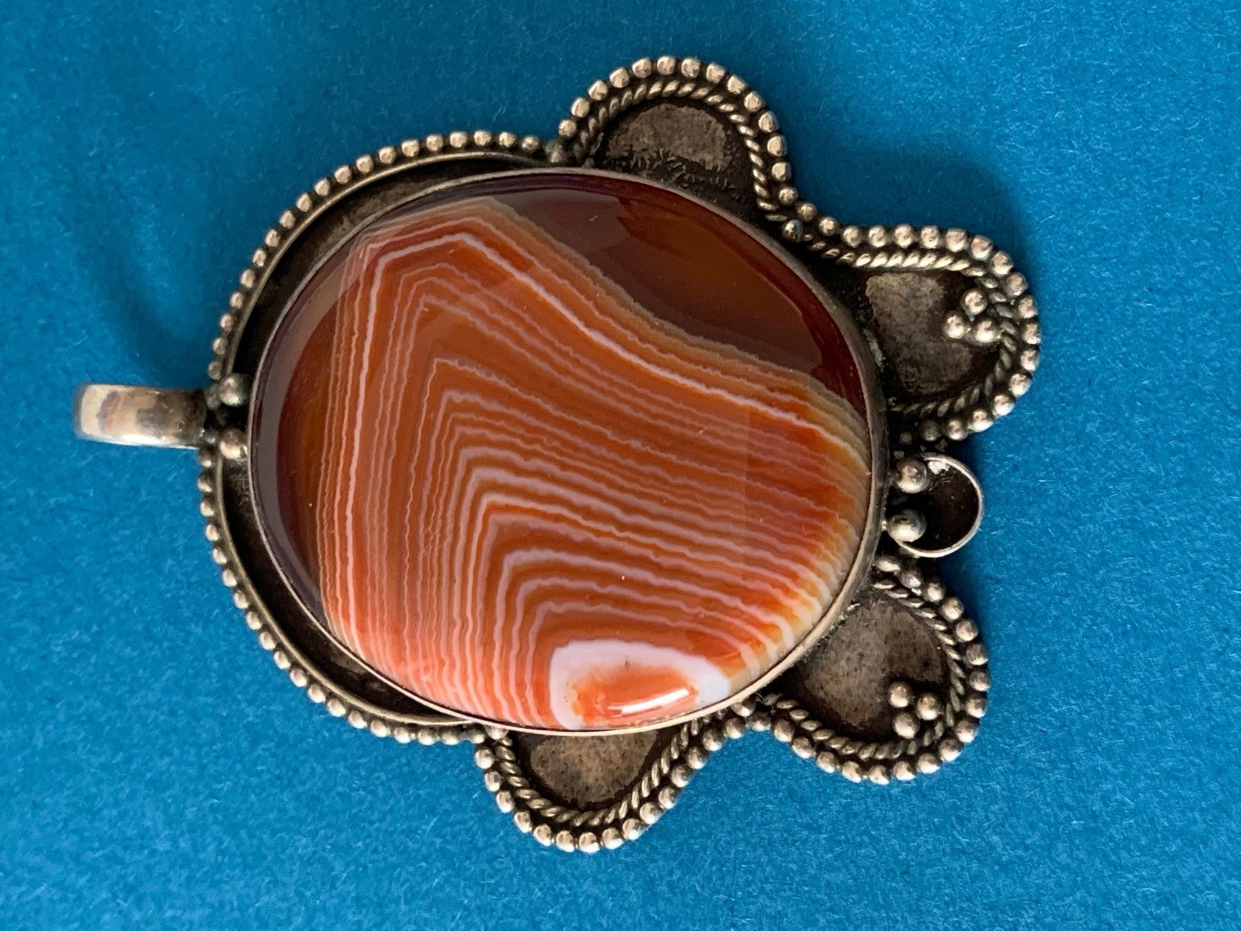 Pendentifs: Indisches Amulett JASPIS HAND – Neuf (Voir description) à Laufen par belleskulptur 5
