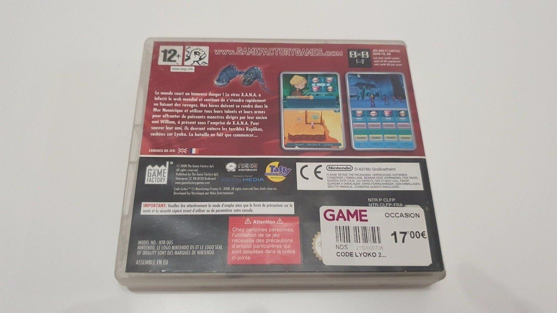 Giochi: Code Lyoko: X.A.N.A Destination Finale (DS) – Usato da Puidoux venduto da Svreber 1