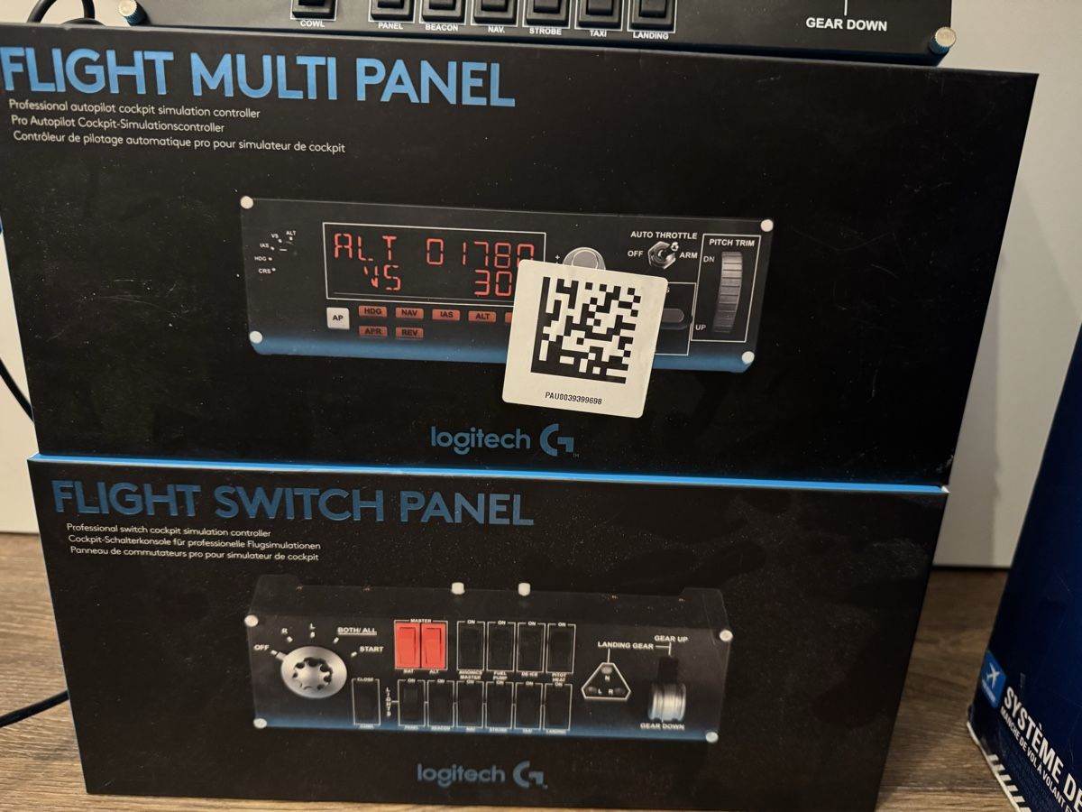 Controller: Saitek Yoke + Throttle // Logitech Control + Multi Panel – Usato da Mägenwil venduto da MagooTradesStuff 3