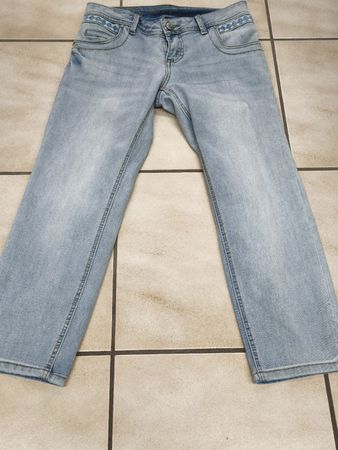  7/8 Jeans Multiblu hellblau Grösse 36 in gutem Zustand