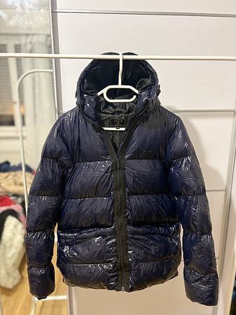 2 veste d'hiver bleu foncé / blanc wedze 