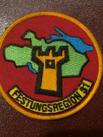 Festung Abzeichen Badge Festung Région 31 neu Original