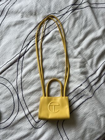 Telfar Shopping Bag Yellow Mini, Limited Edition!