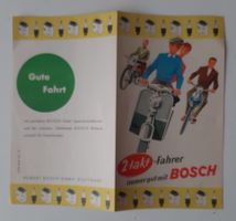 Prospekt Reklame Bosch Vespa Motorrad Scooter