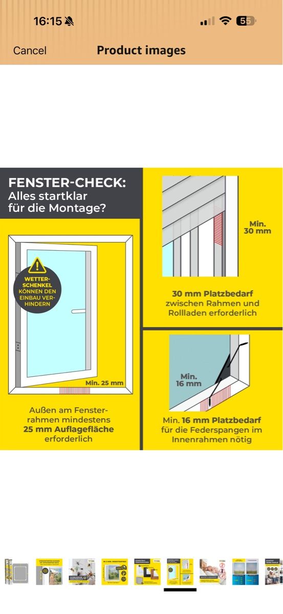 Finestre: Easymaxx Insect Protect Window Screen New 40-60cm White 5 – Nuovo (secondo la descrizione) da Zürich venduto da ironmanx 1