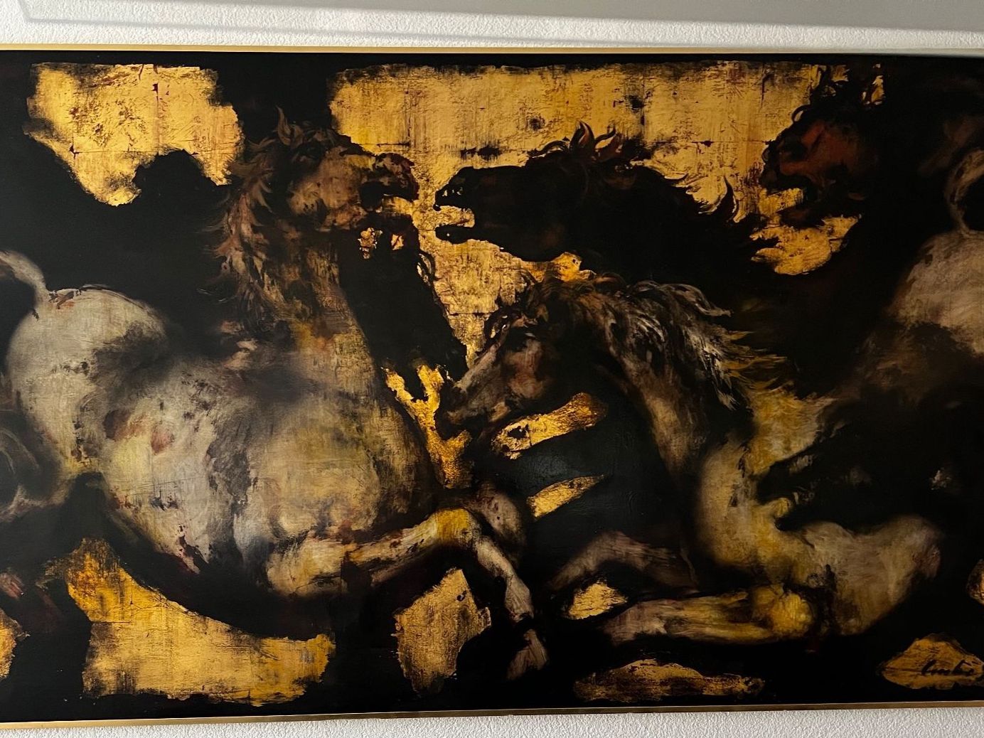 Tableaux: Bild "Wilde Pferde" – D'occasion à Adliswil par Mandela