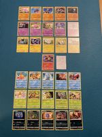 Pokemon Sammelkarten, Set 30 Stk. + 1 Holo von 2021, EN