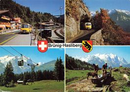 Brünig Hasliberg (BE/OW) Brünigpass Postkurs und Gondelba