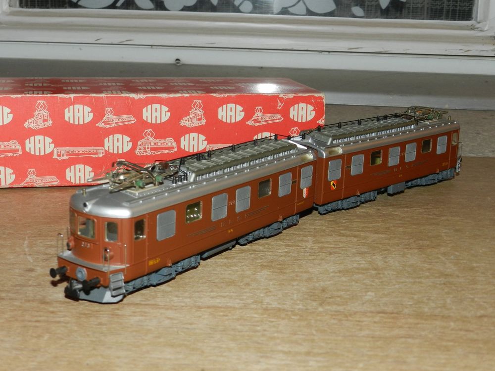 Hag H0 WS Analog Ae 8/8 der BLS, 1 Motorig mit Kugellager | Kaufen auf ...