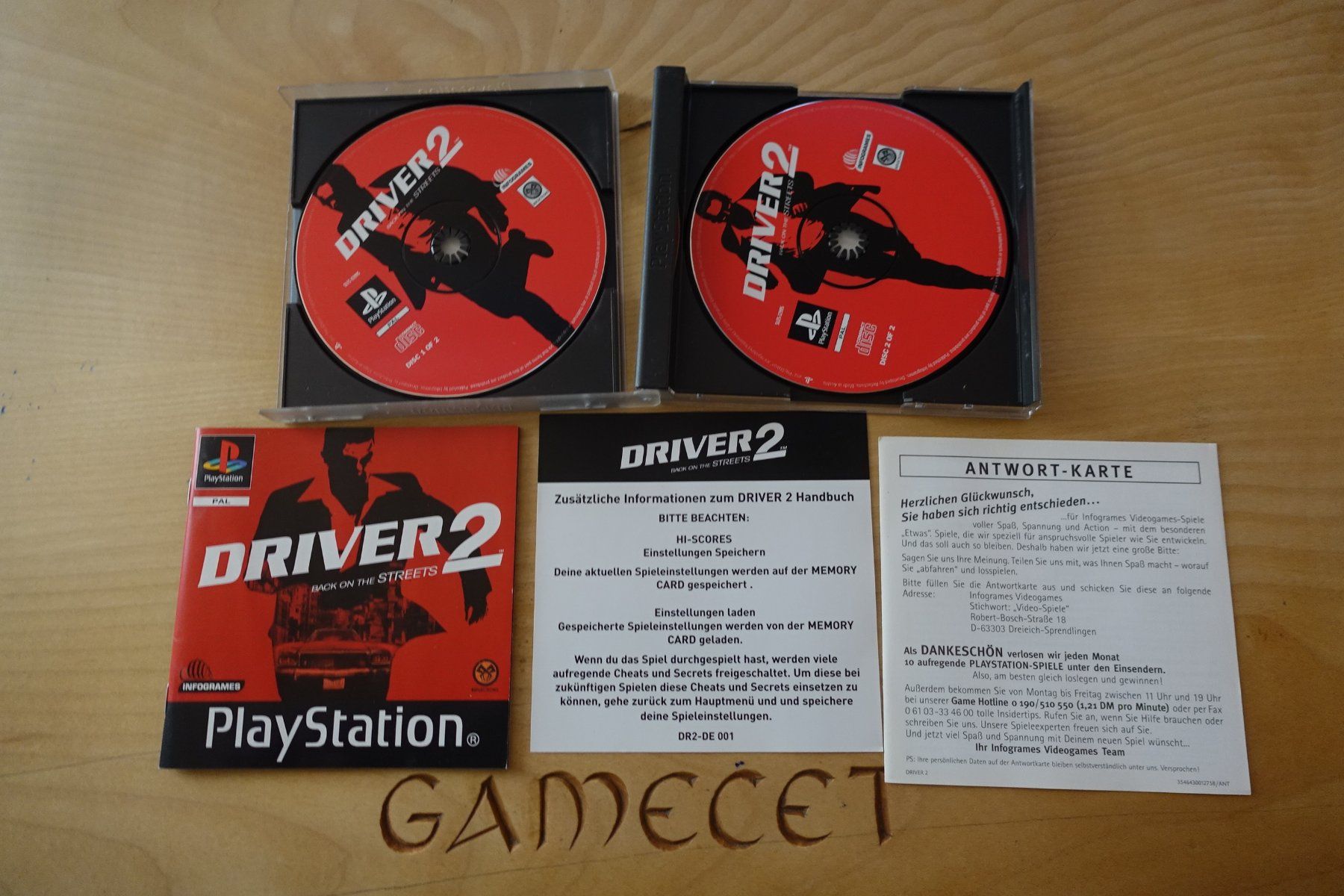 Sony Jeux: Driver 2 – D'occasion à Steinach par Gamecet 4