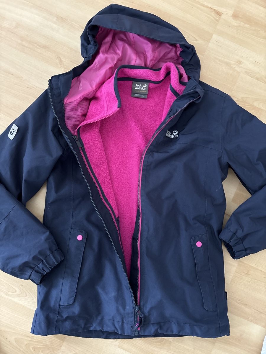 Jack Wolfskin Vestes & Manteaux: Jack Wolfskin Doppeljacke Gr. 152! – D'occasion à langenthal par rundholz7 5