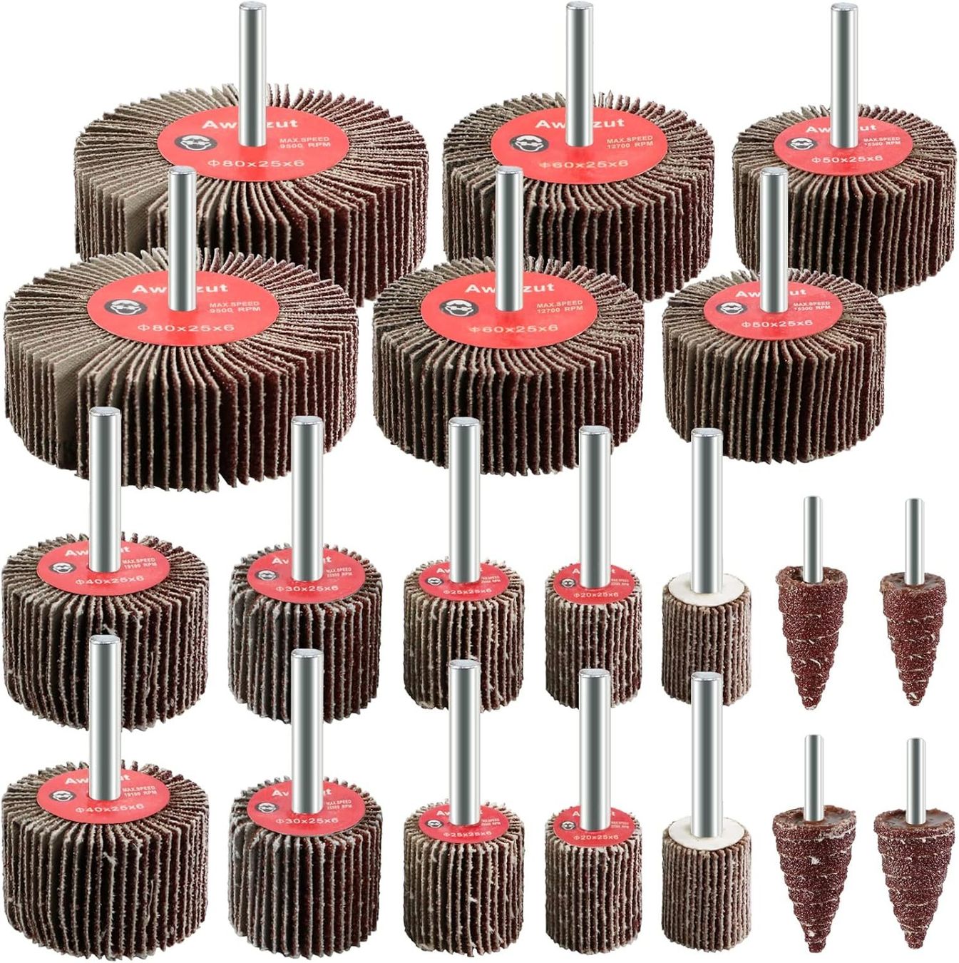 Alle Werkzeuge: Fächerschleifer 20tlg – Neu und originalverpackt aus Hundwil von pac_6jh8