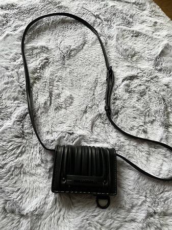  Karl Lagerfeld Mini-Umhängetasche ? Schwarz, NEU!