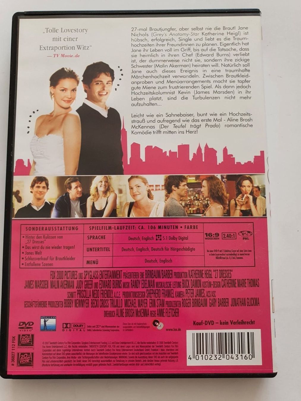 Tutti i DVDs: 27 Dresses - Kleider machen Bräute – Usato da Oberdorf BL venduto da BaldenEagle 1