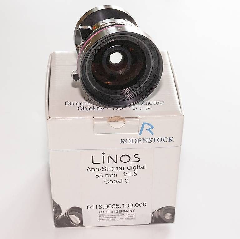 Sinar Objektive: RODENSTOCK Apo-Sironar digital 55mm f4,5 Copal 0 – Gebraucht aus Grüningen von Eno1900ssz 1